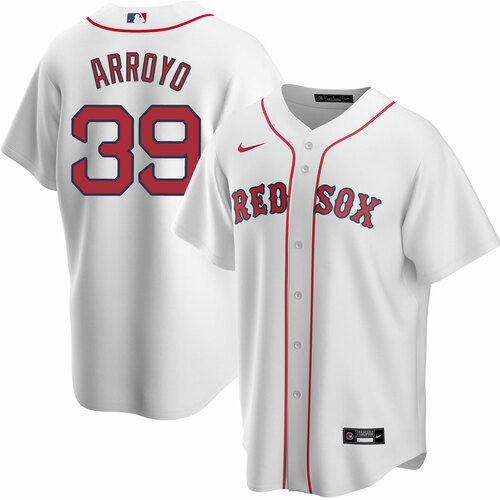 Men's Boston Red Sox #39 Christian Arroyo White Cool Base Stitched Baseball Jersey